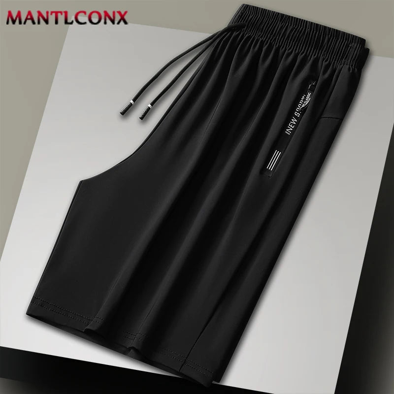 Capilorix men's 3XL quick dry jogging shorts, breathable lightweight summer sports bottoms ideal for running and beach activities.