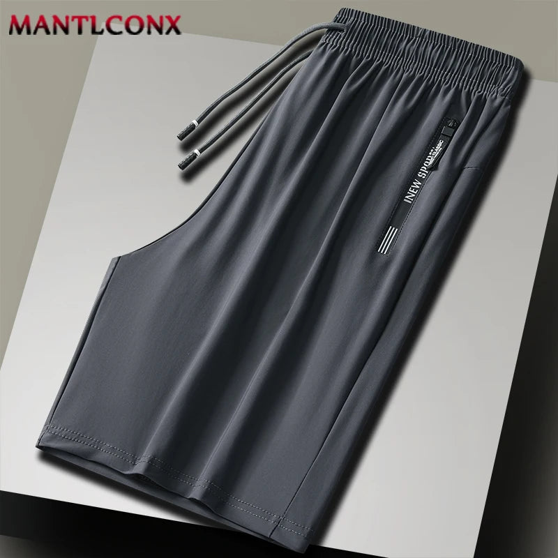 Capilorix men's 3XL quick dry jogging shorts, lightweight breathable summer sports bottoms for running and beach activities.