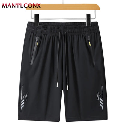 Capilorix men's 3XL quick dry jogging shorts, lightweight breathable summer sports bottoms with thin material for running and beach activities.