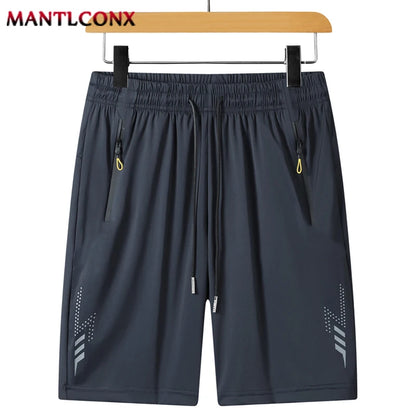 Capilorix men's 3XL quick dry jogging shorts, lightweight breathable summer sports bottoms with thin fabric, ideal for running and beach activities.
